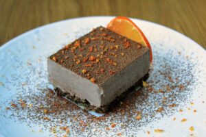 Cheesecake: Dairy-Free with Chocolate and Oranges image