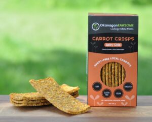 Crackers: Spicy Carrot Crisps, Gluten-Free, Vegan image