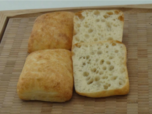 Buns: Ciabatta, 4x4 Unsliced image