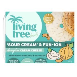 Cream Cheese: Dairy-Free; Sour Cream & Onion Flavour image