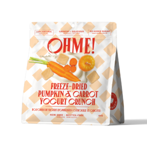 Fruit & Vegetable Snack: Freeze-Dried Pumpkin & Carrot Yogurt Crunch image