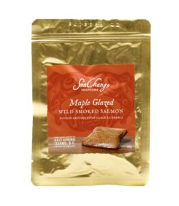 Gold Pouch of Maple Glazed Smoked Pink Salmon image